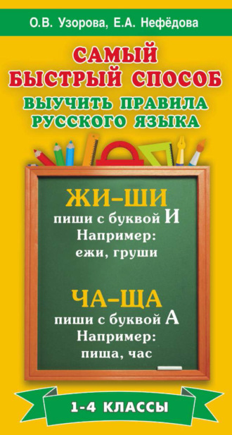 . Самый быстрый способ выучить правила русского языка. 1-4 классы
