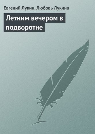. Летним вечером в подворотне