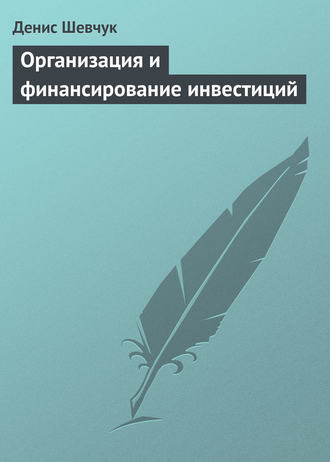 . Организация и финансирование инвестиций