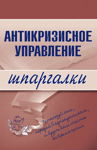 Олеся Бирюкова. Антикризисное управление