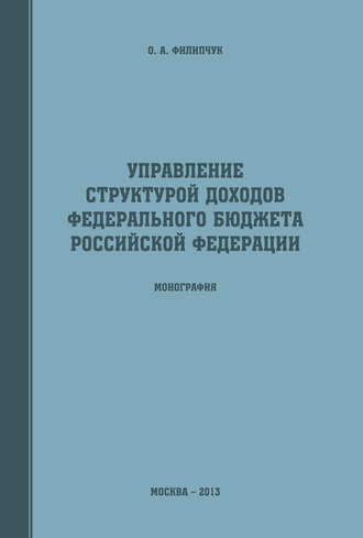 Оксана Филипчук. Управление структурой доходов федерального бюджета Российской Федерации