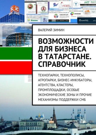 Валерий Вячеславович Зимин. Возможности для бизнеса в Татарстане. Справочник. Технопарки, Технополисы, Агропарки, Бизнес-Инкубаторы, Агентства, Кластеры, Промплощадки, Особые Экономические Зоны и прочие механизмы поддержки СМБ
