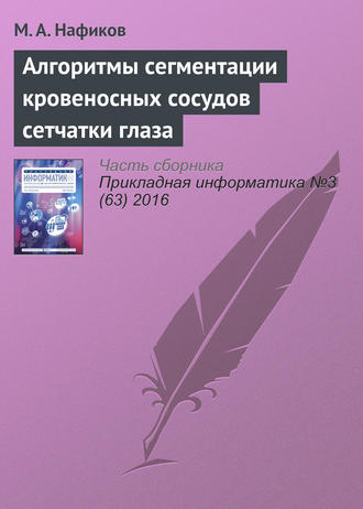 . Алгоритмы сегментации кровеносных сосудов сетчатки глаза