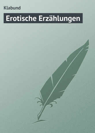 Klabund. Erotische Erzählungen