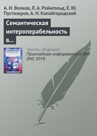 . Семантическая интероперабельность в решении финансовых задач и способы ее измерения