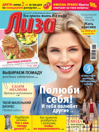 . Журнал «Лиза» №41/2016