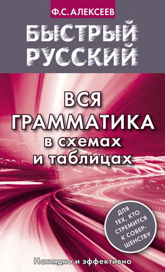 . Быстрый русский. Вся грамматика в схемах и таблицах