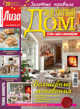 . Журнал «Лиза. Мой уютный дом» №01/2017