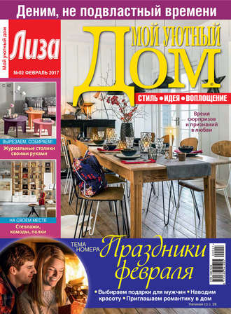 . Журнал «Лиза. Мой уютный дом» №02/2017