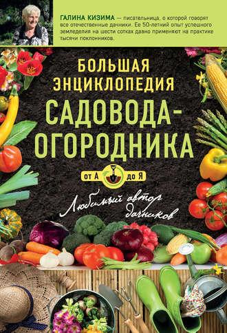 Галина Кизима. Большая энциклопедия садовода-огородник от А до Я