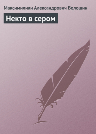 . Некто в сером