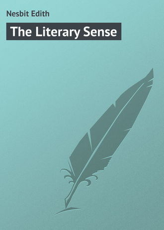 . The Literary Sense