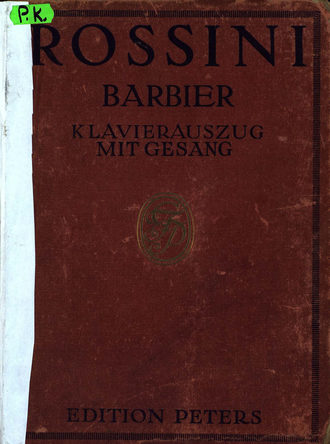 . Der Barbier von Sevilla