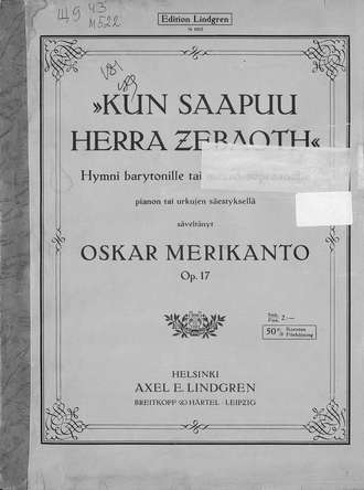 . Kun saapuu Herra Zebaoth