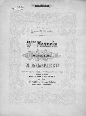 . 3-eme Mazurka
