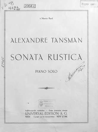 . Sonata rustica
