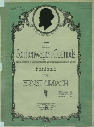 . Im Sonnenwagen Gounods