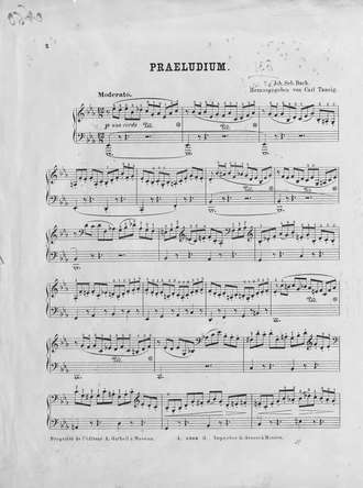 . Praludium, Fuge und Allegro von J. S. Bach