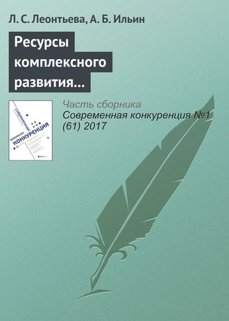 Л. С. Леонтьева. Ресурсы комплексного развития предпринимательских компетенций
