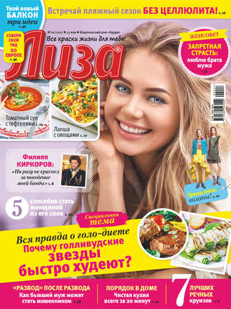 . Журнал «Лиза» №20/2017