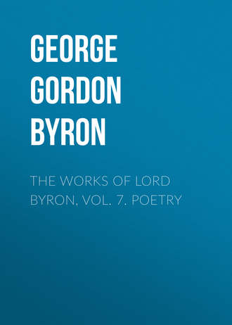 . The Works of Lord Byron, Vol. 7. Poetry