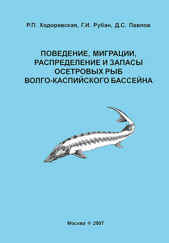 Г. И. Рубан. Поведение, миграции, распределение и запасы осетровых рыб Волго-Каспийского бассейна