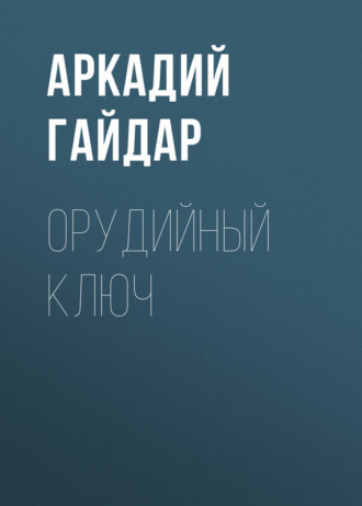 . Орудийный ключ