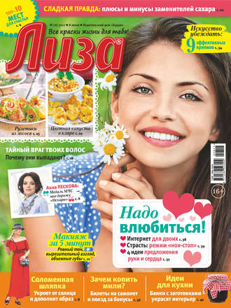 . Журнал «Лиза» №28/2017