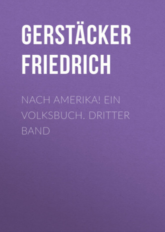 Gerstäcker Friedrich. Nach Amerika! Ein Volksbuch. Dritter Band
