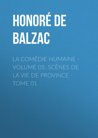 . La Comédie humaine - Volume 05. Scènes de la vie de Province - Tome 01