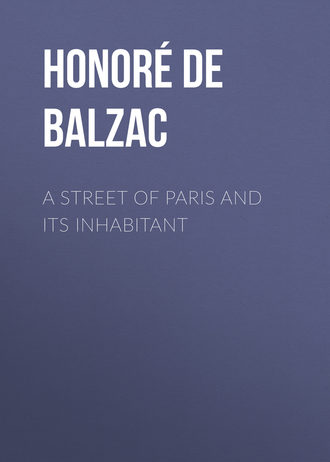 . A Street of Paris and Its Inhabitant