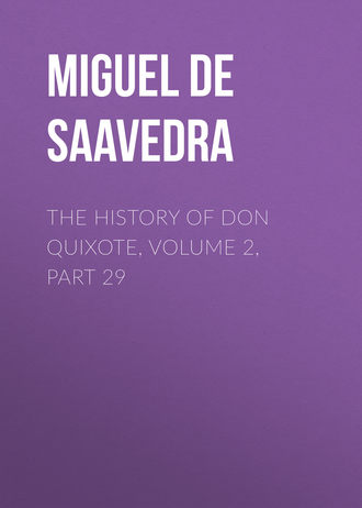 Мигель де Сервантес Сааведра. The History of Don Quixote, Volume 2, Part 29