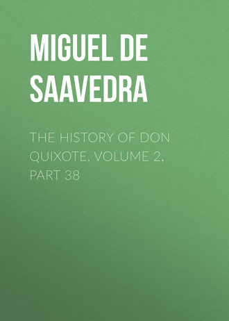 Мигель де Сервантес Сааведра. The History of Don Quixote, Volume 2, Part 38