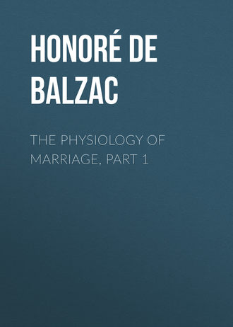 . The Physiology of Marriage, Part 1