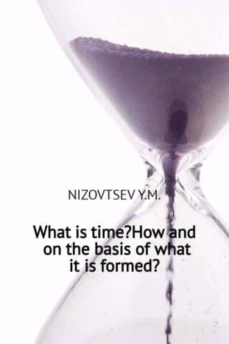 . What is time? How and on the basis of what it is formed?