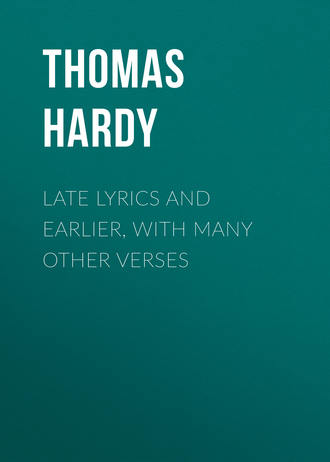 . Late Lyrics and Earlier, With Many Other Verses