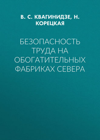 . Безопасность труда на обогатительных фабриках Севера