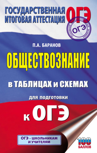 . ОГЭ. Обществознание в таблицах и схемах для подготовки к ОГЭ