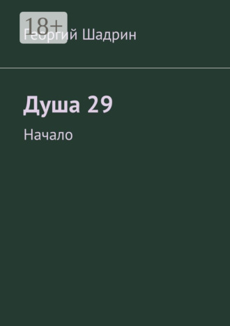 Георгий Вячеславович Шадрин. Душа 29. Начало
