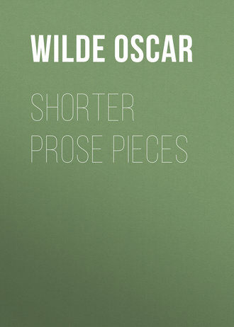 . Shorter Prose Pieces