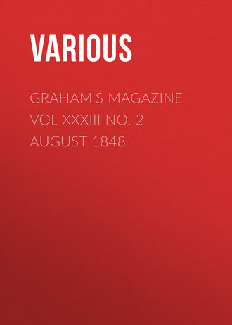. Graham's Magazine Vol XXXIII No. 2 August 1848