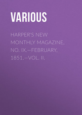 . Harper's New Monthly Magazine, No. IX.—February, 1851.—Vol. II.