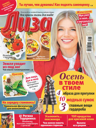 . Журнал «Лиза» №39/2017