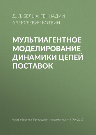 Г. А. Ботвин. Мультиагентное моделирование динамики цепей поставок