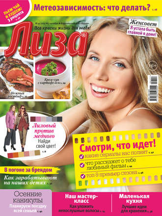 . Журнал «Лиза» №41/2017