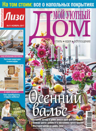 . Журнал «Лиза. Мой уютный дом» №11/2017