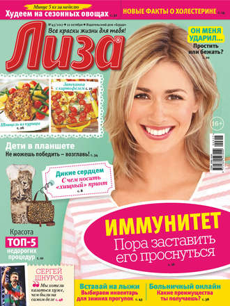 . Журнал «Лиза» №43/2017