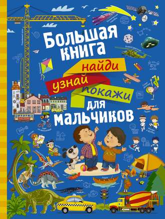 . Большая книга найди, узнай, покажи для мальчиков