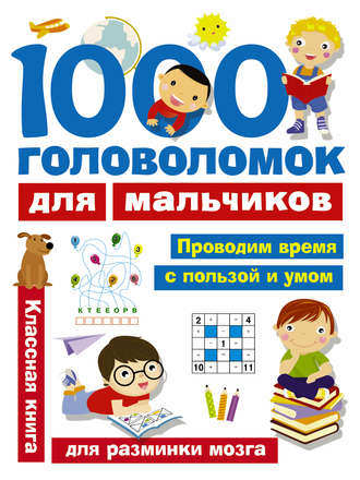 . 1000 головоломок для мальчиков