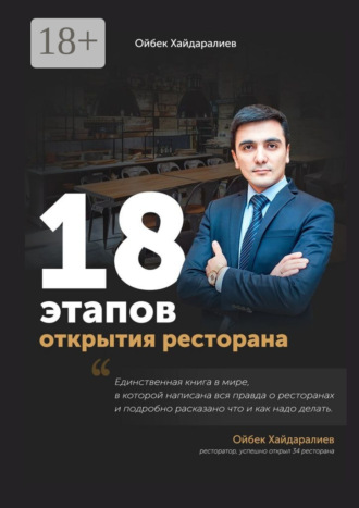 . 18 этапов открытия ресторана. Ресторан с нуля за 3 месяца